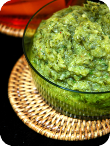 guacamole courgette